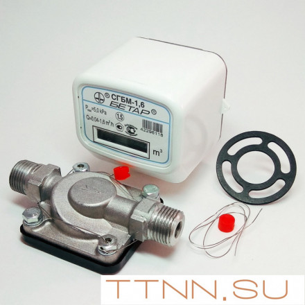 Счетчик газа СГБМ-1,6 Бетар г. Чистополь