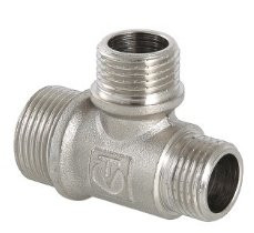 Тройник переходной Valtec 3/4&quot;х1/2&quot;х1/2 VTr.131.RN.050404