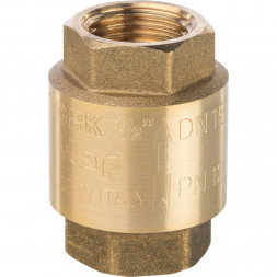 Клапан обратного хода с пластиковым седлом  STOUT 3/4&quot;