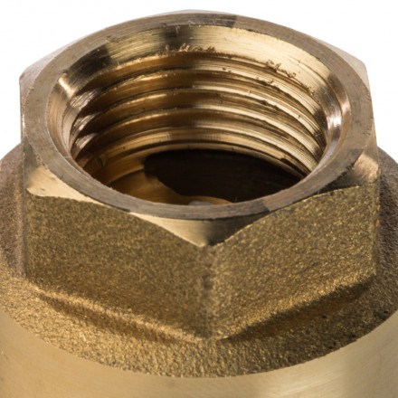 Клапан обратного хода с пластиковым седлом  STOUT 3/4&quot;