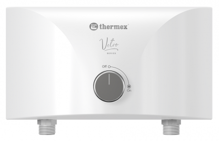 Электрический проточный водонагреватель 6 кВт Thermex Vetro 5500 shower