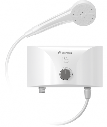 Электрический проточный водонагреватель 6 кВт Thermex Vetro 5500 shower