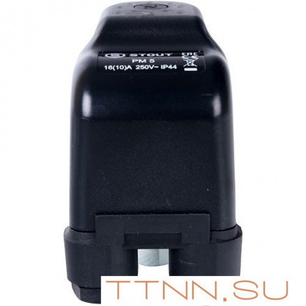 Реле давления для водоснабжения STOUT PM5G,  1-5 бар, 1/4&quot;, с накидной гайкой