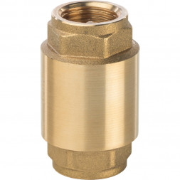 Клапан обратного хода с металлическим седлом STOUT  1/2&quot;