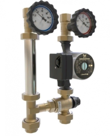 Насосная группа ПроксиТерм 1 со смесителем без насоса TK DN25 PRO