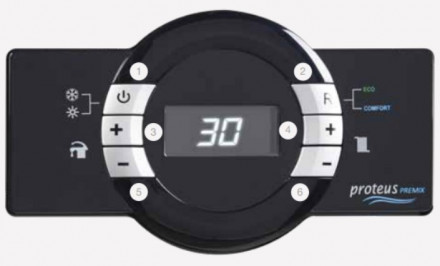 Настенный газовый котел ECA PROTEUS PREMIX 45 HST NG