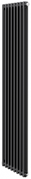 Стальной трубчатый радиатор 2-колончатый Royal Thermo Insignia VC2180 - 08 секц. RAL9005m, нижнее 1/2