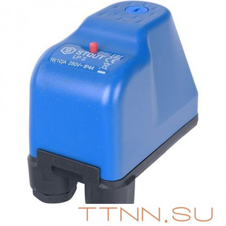 Реле сухого хода STOUT LP/3, 0-4 бар, 1/4&quot;