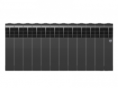 Биметаллический радиатор Royal Thermo Biliner 350 VD 12 секц. Noir Sable