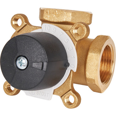 Смесительный клапан STOUT 1 KVs 12 м3/ч