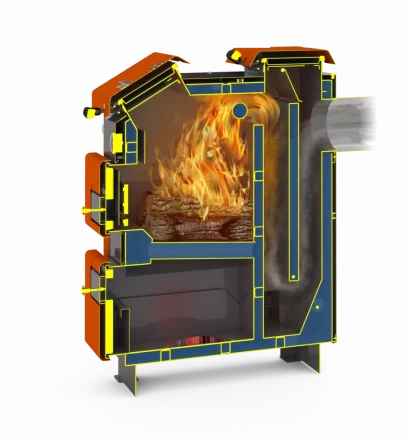 Твердотопливный котел Теплодар КУППЕР ЭКСПЕРТ-15 (2.0)