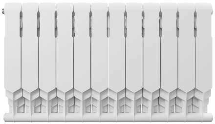 Биметаллический радиатор Royal Thermo Vittoria Super 500 2.0 - 15 секц.