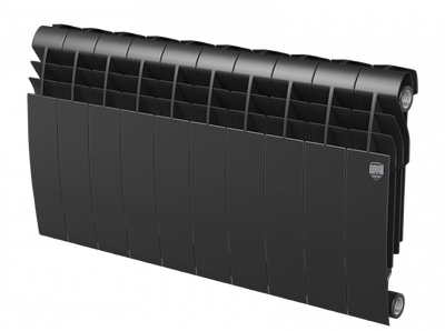 Биметаллический радиатор Royal Thermo Biliner 350 Noire Sable 10 секц.
