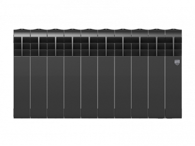 Биметаллический радиатор Royal Thermo Biliner 350 Noire Sable 10 секц.