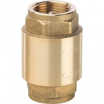 Клапан обратного хода с металлическим седлом STOUT 3/4&quot;