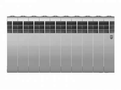 Биметаллический радиатор Royal Thermo Biliner 350 Silver Satin 10 секц.