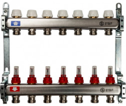 Коллектор с расходомерами STOUT SMS 0917 000007