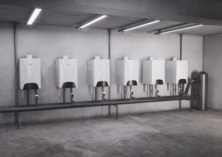 Настенный газовый котел &gt; 100 кВт ECA Felis Slave Boiler 125 KW