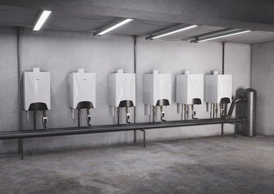 Настенный газовый котел &gt; 100 кВт ECA Felis Slave Boiler 125 KW