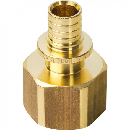 Переходник аксиальный с внутренней резьбой STOUT 16х3/4 SFA-0002-001634