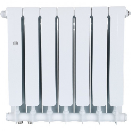 Биметаллический радиатор STOUT SPACE 500 нижнее 7 секций (SRB-0320-050007)