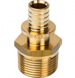 Переходник аксиальный с наружной резьбой STOUT 16х3/4 SFA-0001-001634