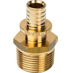 Переходник аксиальный с наружной резьбой STOUT 16х3/4 SFA-0001-001634