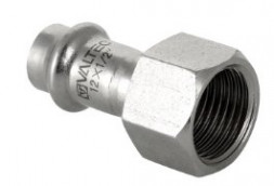 Соединитель из нержавеющей стали с  внутренней резьбой Valtec 42х11/2