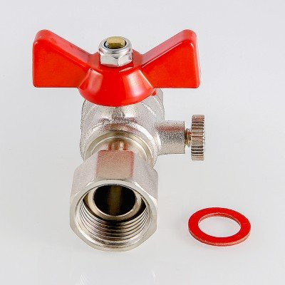 Кран для подключения  манометра 1/2&quot;наружная - 1/2&quot;внутренняя Valtec VT.806.N.0404