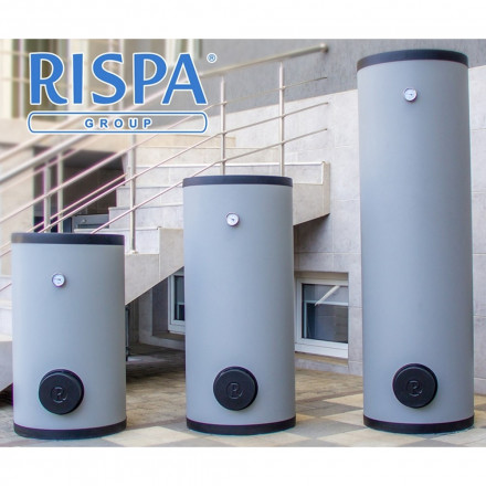 Бойлер косвенного нагрева RISPA RBF 200 напольный (нерж. сталь 304)