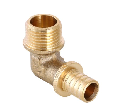 Угольник аксиальный Valtec 16х1/2 VTm.453.BG.001604 с переходом на наружную резьбу