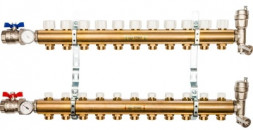 Коллектор регулируемый для теплого пола STOUT SMB 0468 000011