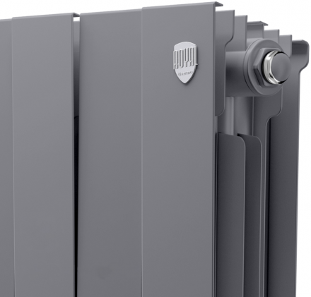 Биметаллический радиатор Royal Thermo PianoForte 200 /Silver Satin - 12 секц.