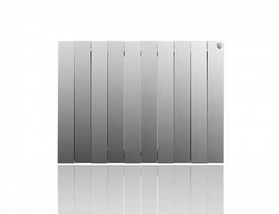 Биметаллический радиатор Royal Thermo Pianoforte 500 VD 10 секц. Silver Satin