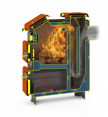 Твердотопливный котел Теплодар КУППЕР ЭКСПЕРТ-30 (2.0)