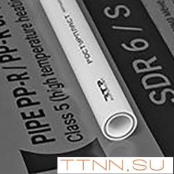 Труба РосТурПласт PN25, SDR 6, армированная стекловолокном 50х2000 мм  арт.14155