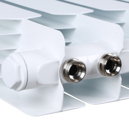 Биметаллический радиатор STOUT SPACE 500 нижнее 8 секций (SRB-0320-050008)