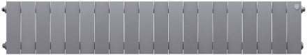 Биметаллический радиатор Royal Thermo PianoForte 200 /Silver Satin - 20 секц.