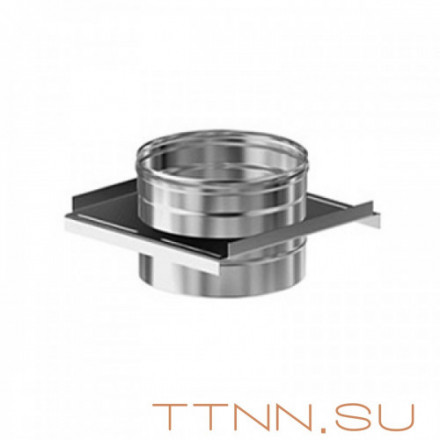 Шибер выдвижной Нерж.(1мм) диаметр 115