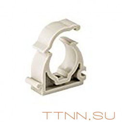 Опора РосТурПласт для труб одинарная с защелкой 25 арт.19750