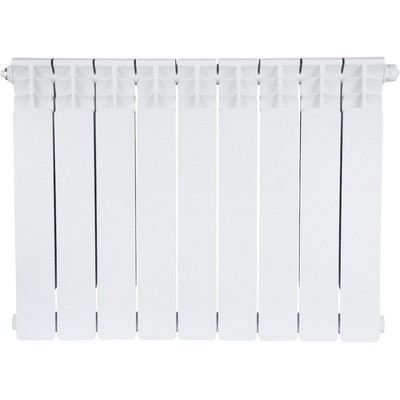 Биметаллический радиатор STOUT SPACE 500 нижнее 9 секций (SRB-0320-050009)