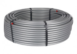 Диаметр трубы 16 мм STOUT PE-Xc/Al/PE-Xc 16x2,6 (бухта 100 м) серая