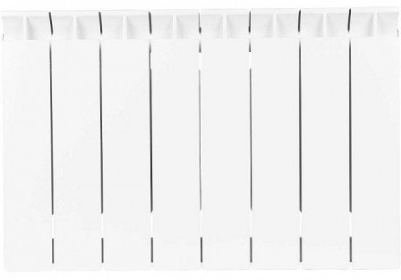 Биметаллический радиатор STOUT STYLE 350 8 секций (SRB-0110-035008)