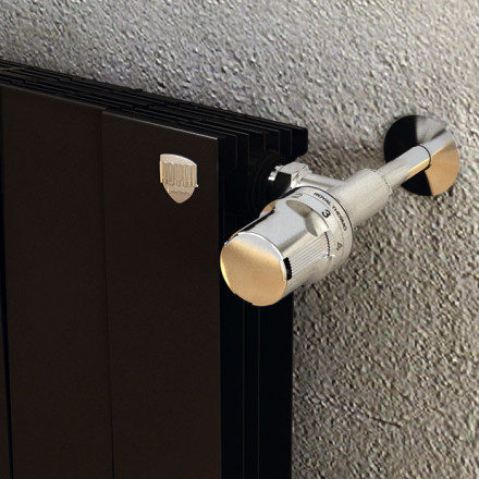 Биметаллический радиатор Royal Thermo Piano Forte 500 Noir Sable 10 секц.