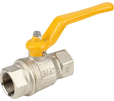 Кран шаровой муфтовый Itap 3/4&quot; для газа полнопроходный (рычаг) (ART 070 &quot;Berlin&quot;)