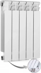 Биметаллический радиатор отопления RIFAR BASE VENTIL L 350 x5