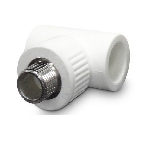 Тройник комбинированный переходной с наружной резьбой Valfex 32х1/2&quot;х32