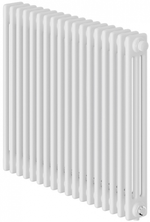 Стальной трубчатый радиатор 3-колончатый Royal Thermo Insignia VC3050 - 18 секц. RAL9016, нижнее 1/2