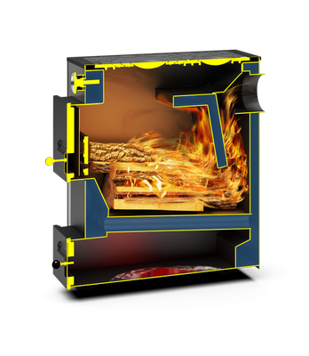Твердотопливный котел Теплодар КУППЕР ПРАКТИК-22 В