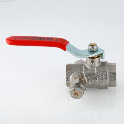 Кран шаровый с дренажным вентилем Valtec 1/ 2 VT.245